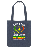 Just a girl who loves reggae Sacoșă textilă