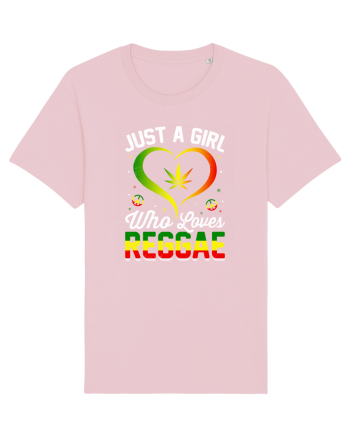Just a girl who loves reggae Cotton Pink