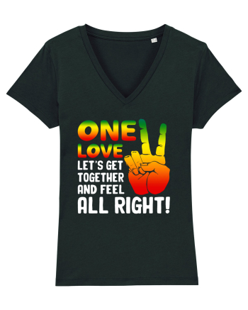One love let's get together and feel all right! Black