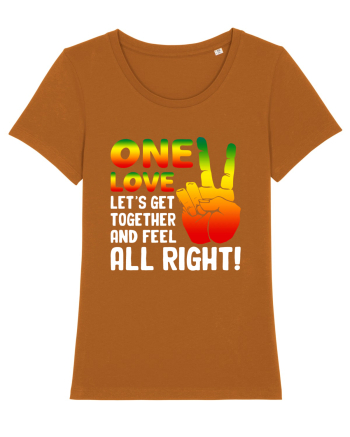 One love let's get together and feel all right! Roasted Orange