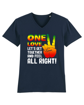 One love let's get together and feel all right! French Navy