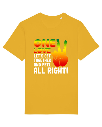 One love let's get together and feel all right! Spectra Yellow