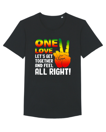 One love let's get together and feel all right! Black