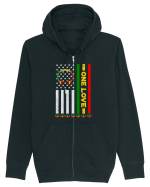 One Love Hanorac cu fermoar Unisex Connector