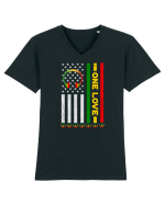 One Love Tricou mânecă scurtă guler V Bărbat Presenter