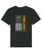 One Love Tricou mânecă scurtă Unisex Rocker