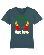 One Love Tricou mânecă scurtă guler V Bărbat Presenter