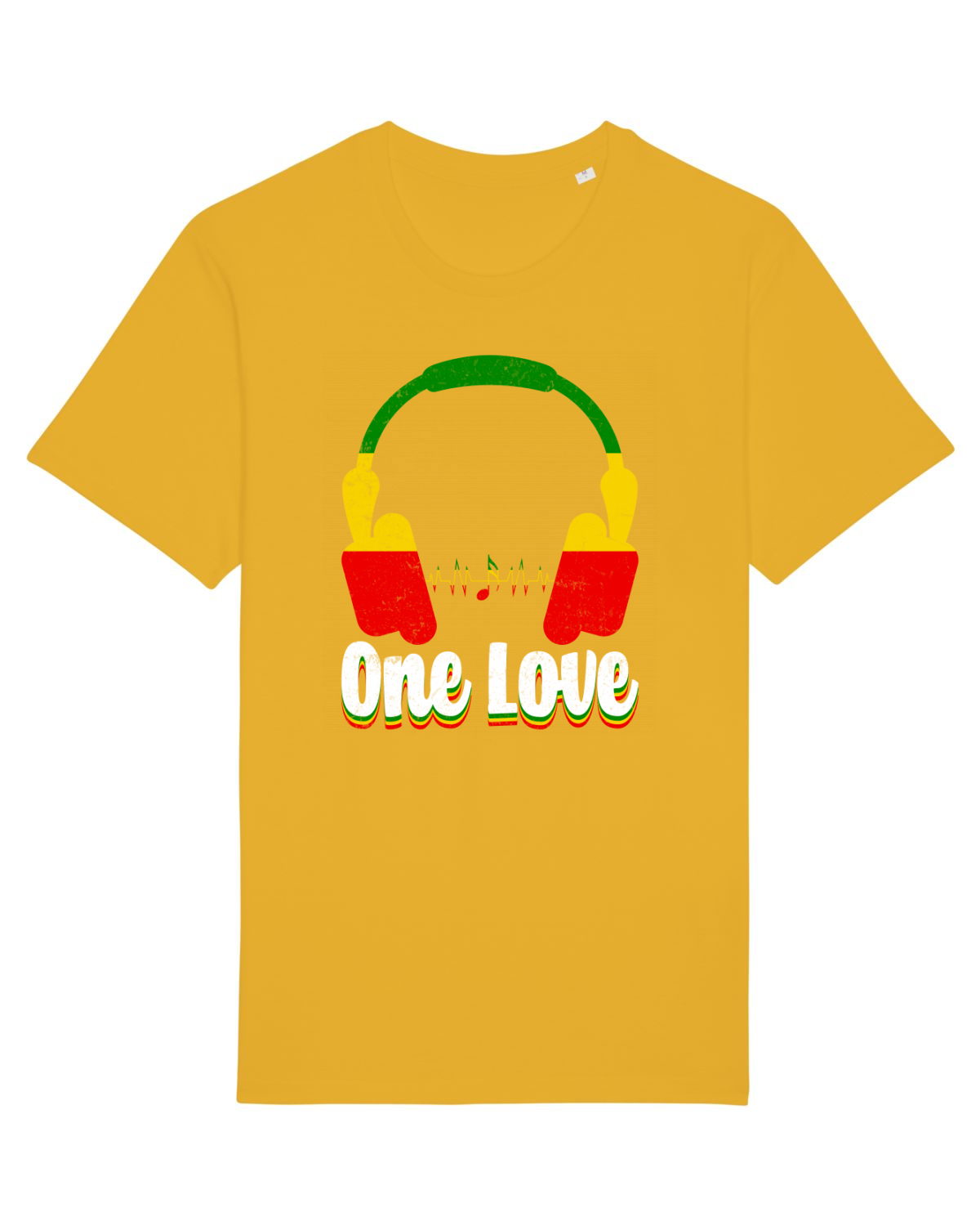 Tricou mânecă scurtă Unisex Rocker Spectra Yellow