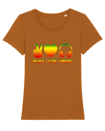Peace Love Music Roasted Orange