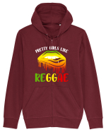 Pretty girls like reggae Hanorac cu fermoar Unisex Connector