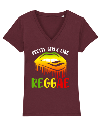 Pretty girls like reggae Burgundy