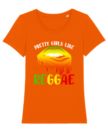 Pretty girls like reggae Bright Orange
