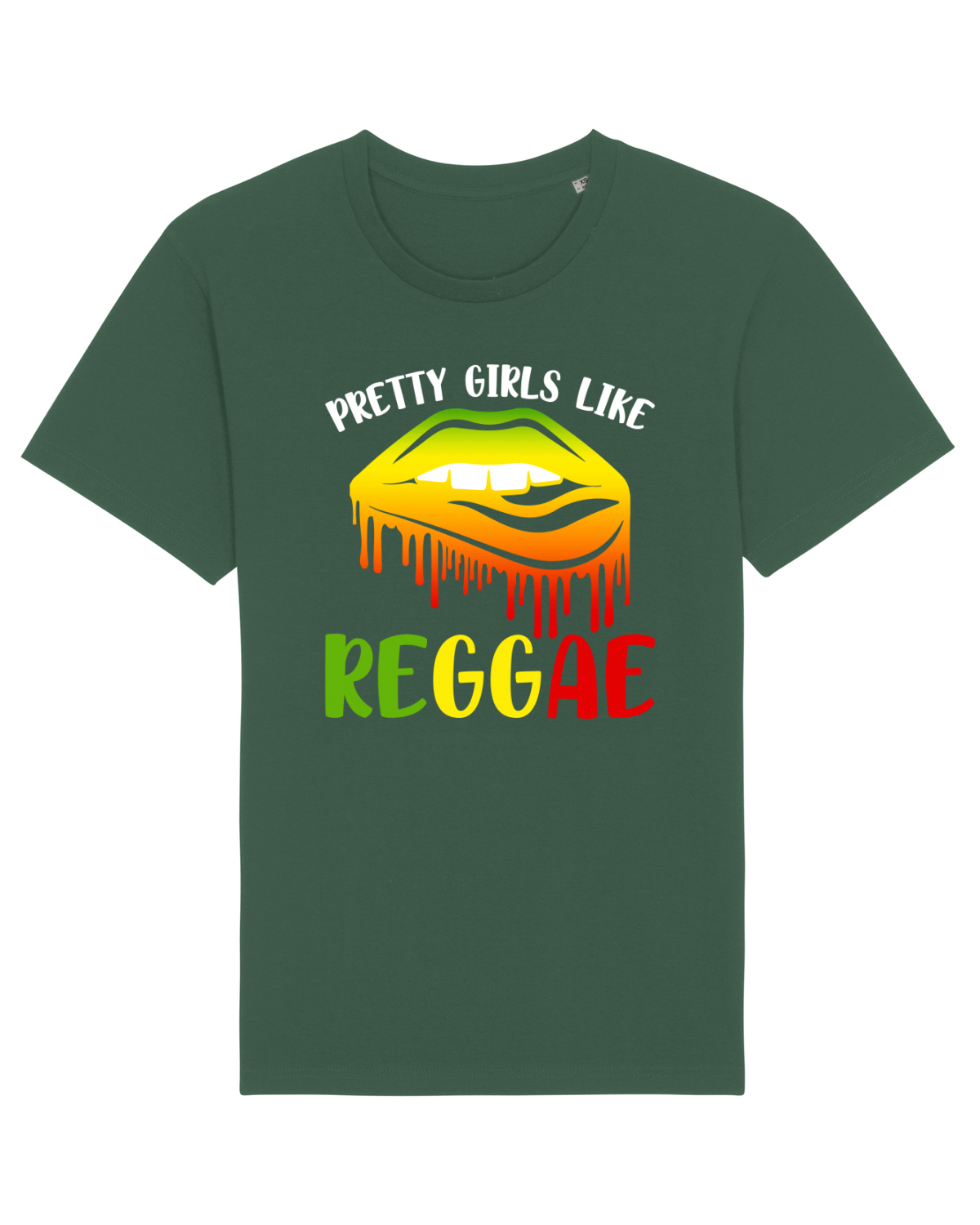 Tricou mânecă scurtă Unisex Rocker Bottle Green