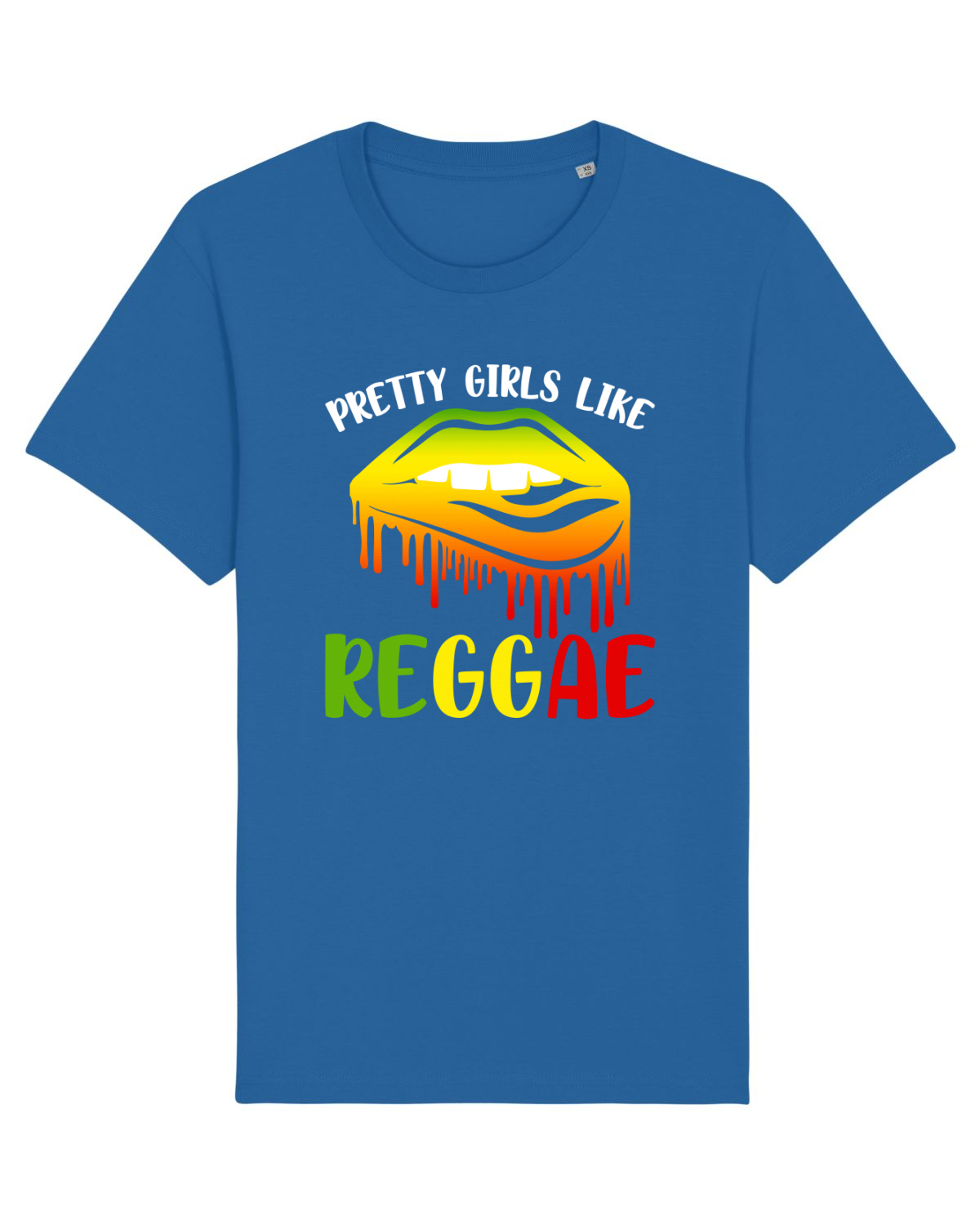 Tricou mânecă scurtă Unisex Rocker Royal Blue