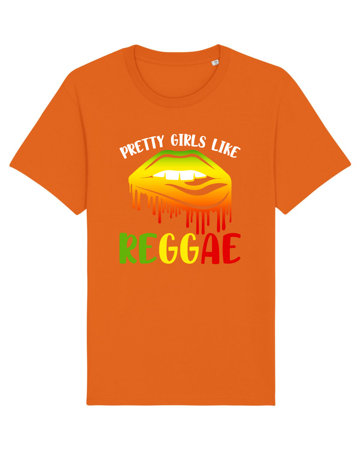 Tricou mânecă scurtă Unisex Rocker Bright Orange