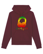 Reggae Music Headphone Hanorac Unisex Drummer