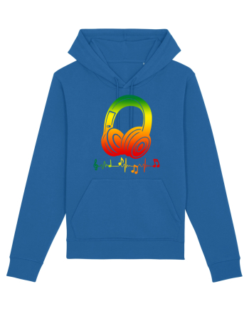 Reggae Music Headphone Royal Blue