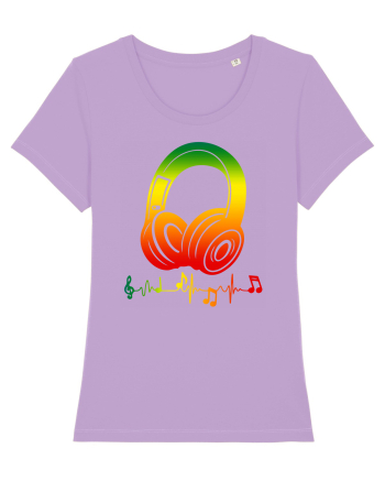 Reggae Music Headphone Lavender Dawn
