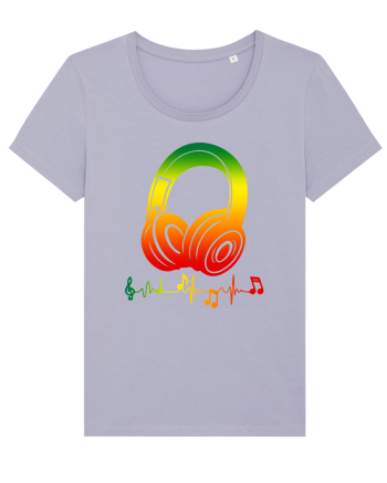 Reggae Music Headphone Lavender