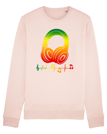Reggae Music Headphone Candy Pink