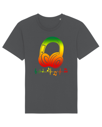 Reggae Music Headphone Anthracite