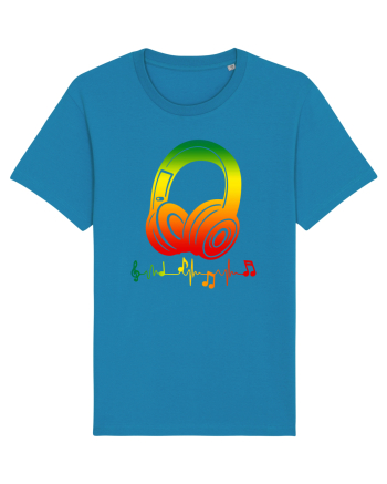 Reggae Music Headphone Azur