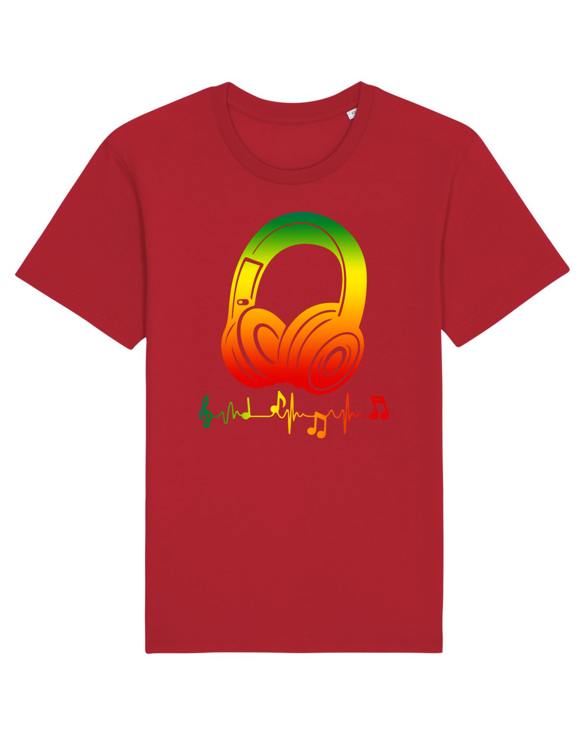 Tricou mânecă scurtă Unisex Rocker Red