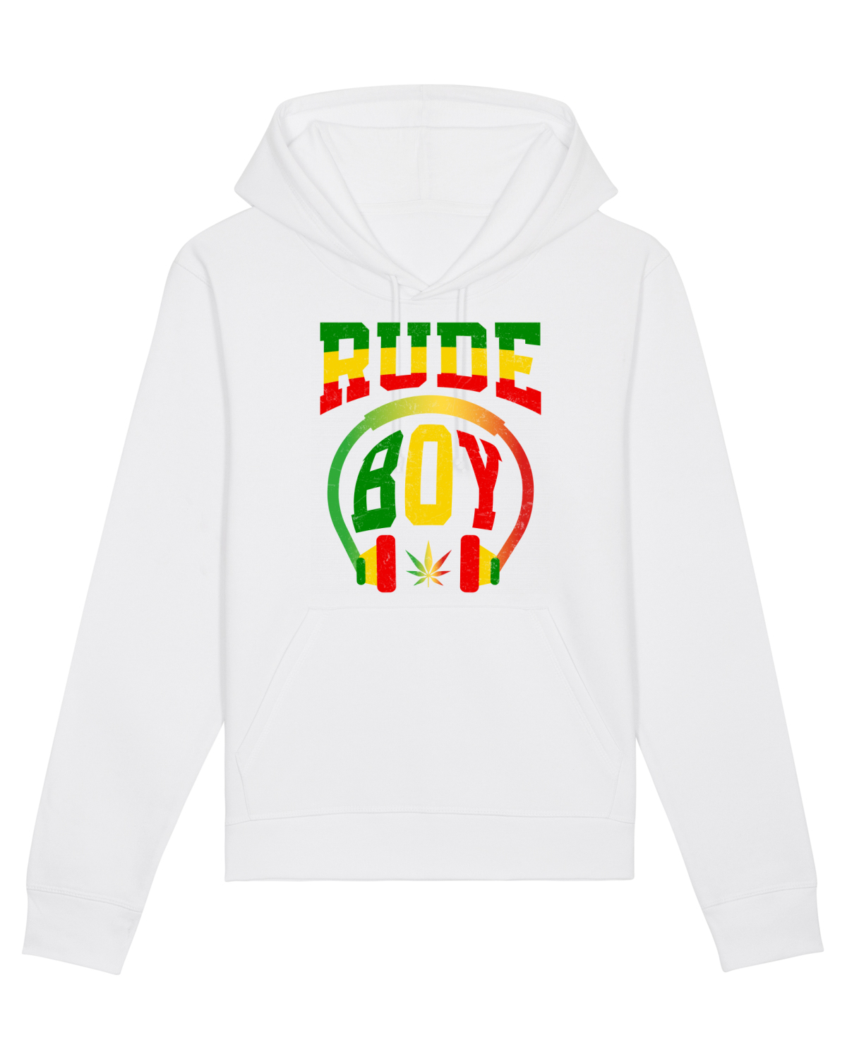 Hanorac Unisex Drummer White