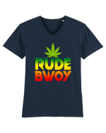 Rude Bwoy Tricou mânecă scurtă guler V Bărbat Presenter