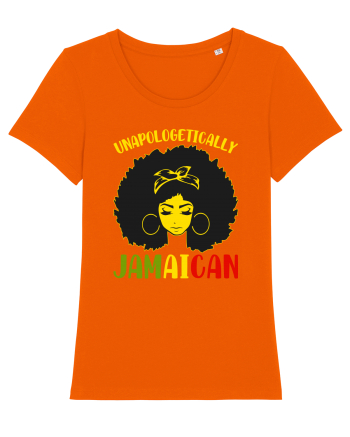 Unapologetically jamaican Bright Orange