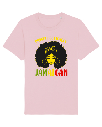 Unapologetically jamaican Cotton Pink