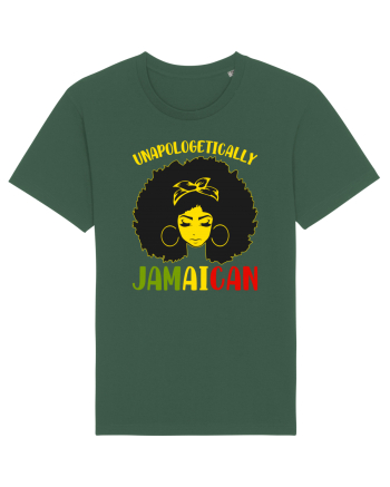 Unapologetically jamaican Bottle Green