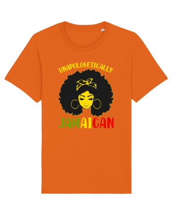 Unapologetically jamaican Bright Orange
