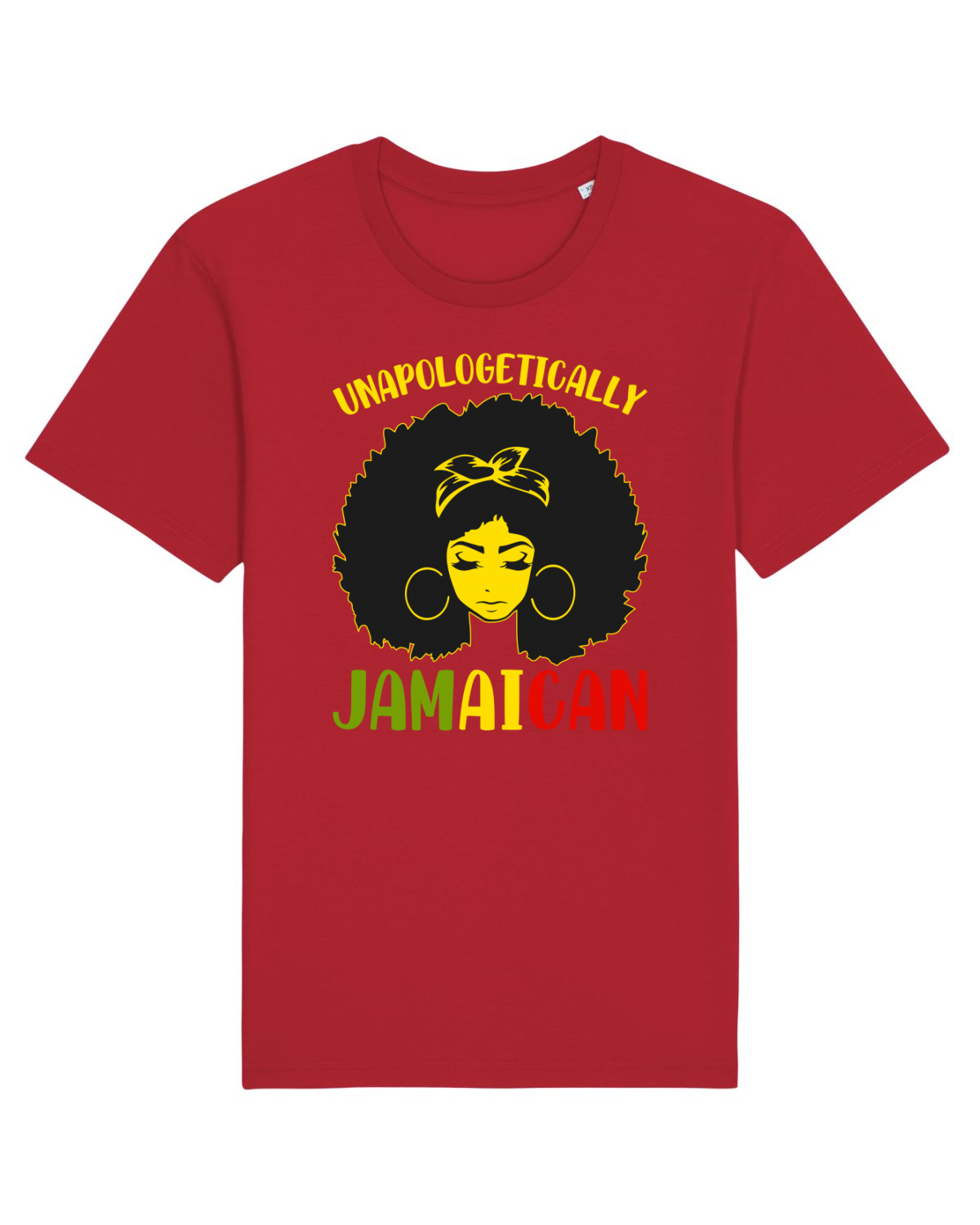 Tricou mânecă scurtă Unisex Rocker Red