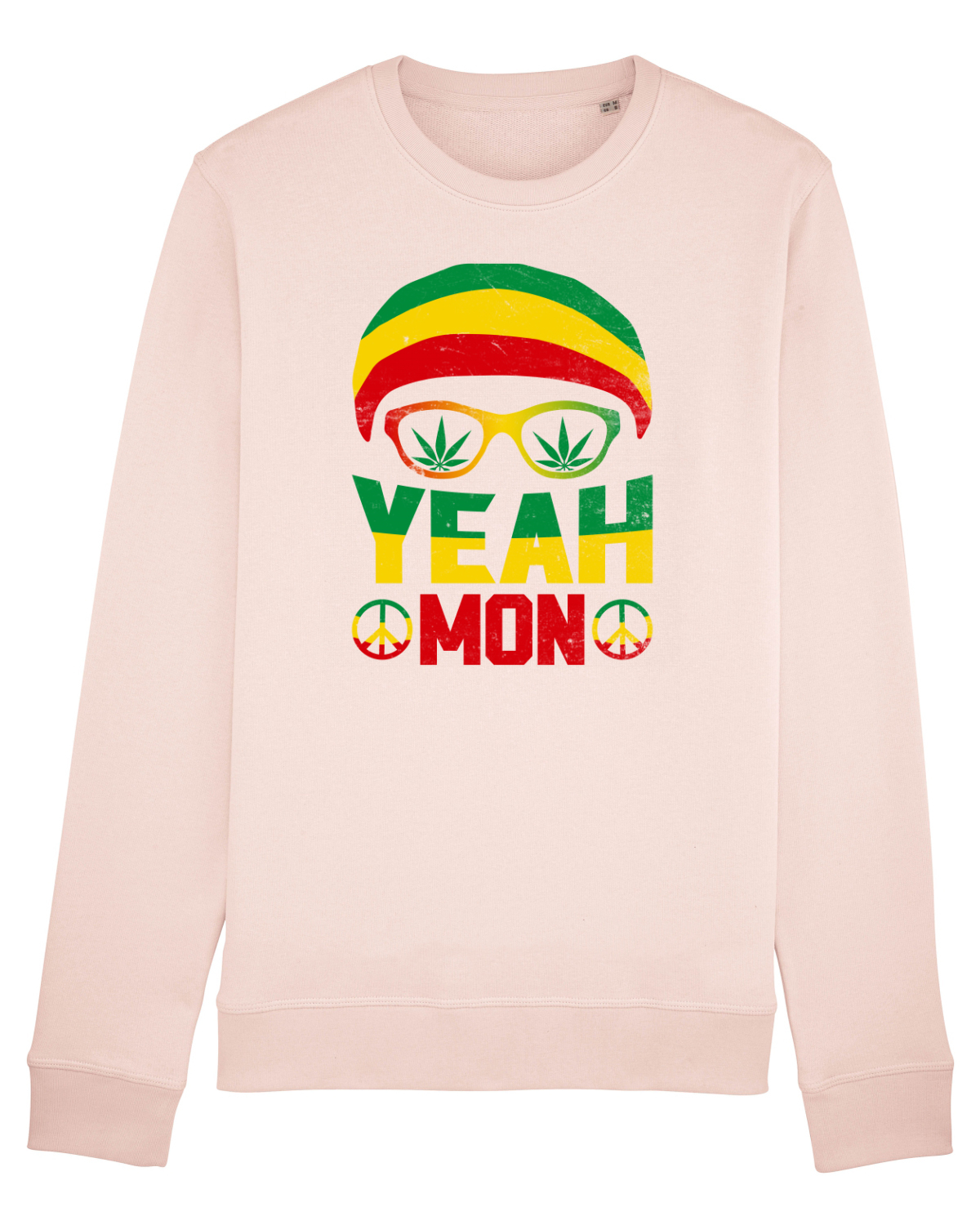Bluză mânecă lungă Unisex Rise Candy Pink