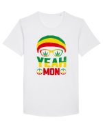 Yeh Mon Tricou mânecă scurtă guler larg Bărbat Skater