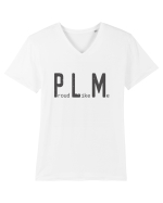 Proud Like Me Tricou mânecă scurtă guler V Bărbat Presenter