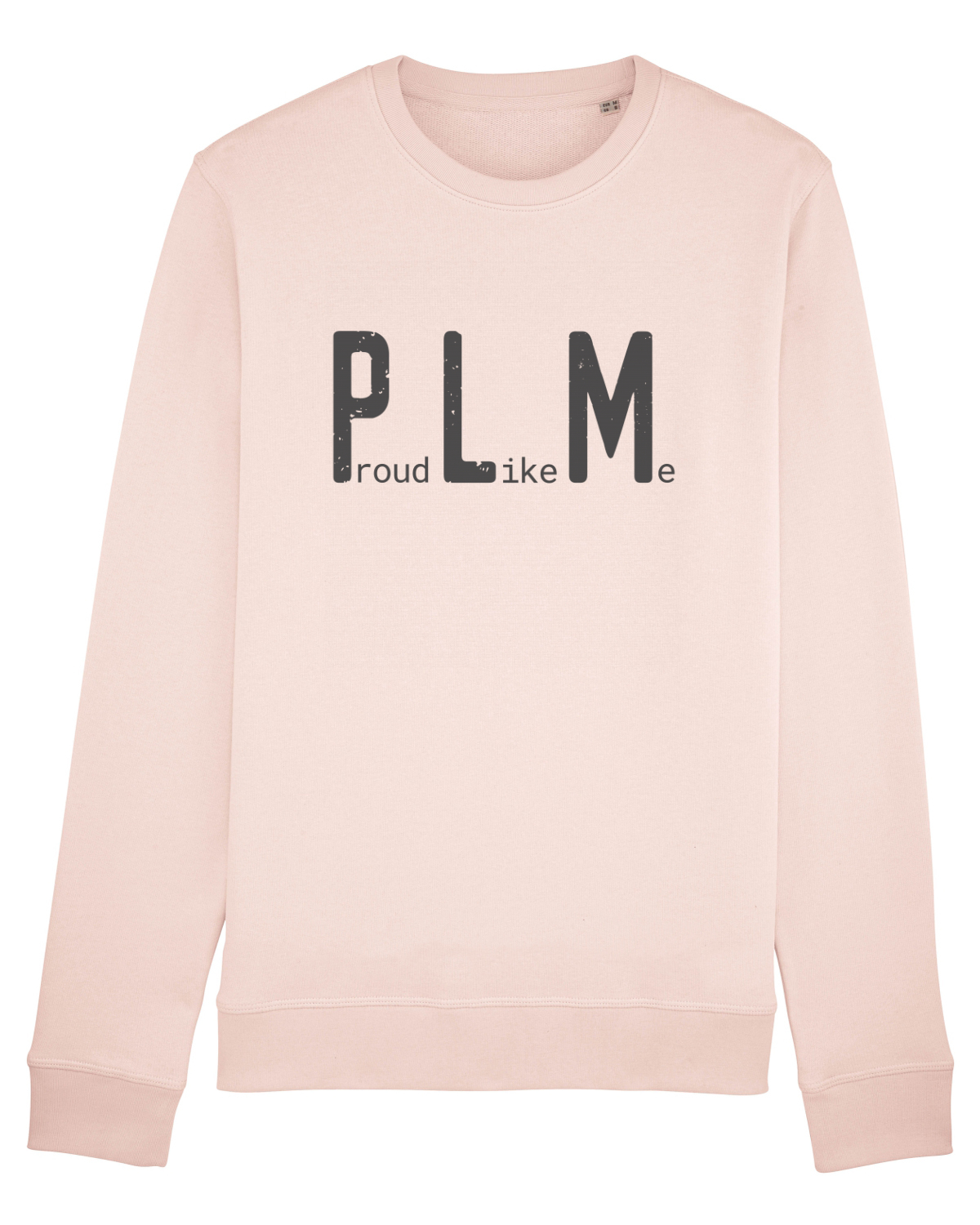 Bluză mânecă lungă Unisex Rise Candy Pink