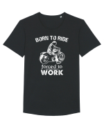 Born to ride Tricou mânecă scurtă guler larg Bărbat Skater