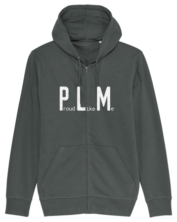 Proud Like Me - white Anthracite