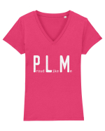 Proud Like Me - white Tricou mânecă scurtă guler V Damă Evoker