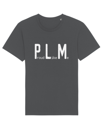 Proud Like Me - white Anthracite