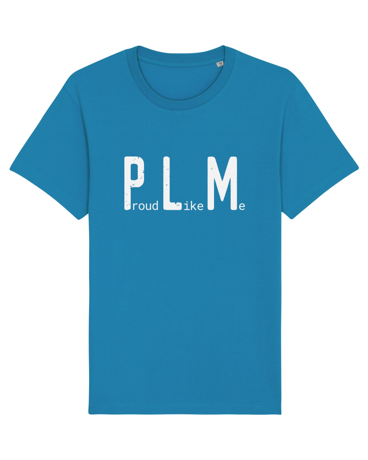 Tricou mânecă scurtă Unisex Rocker Azur