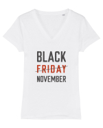 Black Friday Tricou mânecă scurtă guler V Damă Evoker