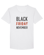 Black Friday Tricou mânecă scurtă guler larg Bărbat Skater