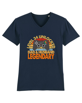 Level 34 Unlocked Dad & Husband Legendary French Navy