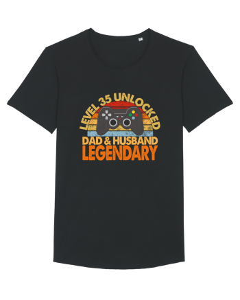 Level 35 Unlocked Dad & Husband Legendary Black