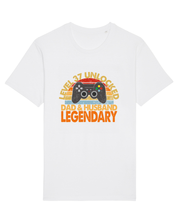 Level 37 Unlocked Dad & Husband Legendary White