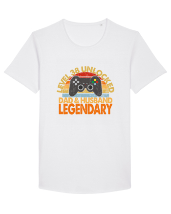 Level 38 Unlocked Dad & Husband Legendary White