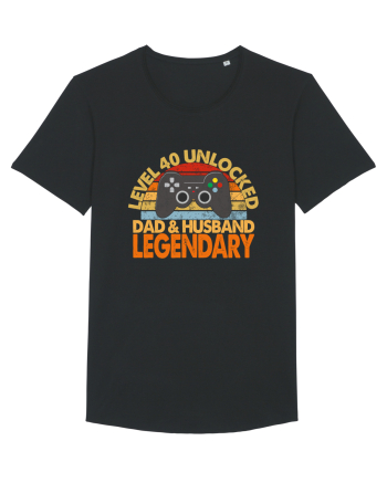 Level 40 Unlocked Dad & Husband Legendary Black